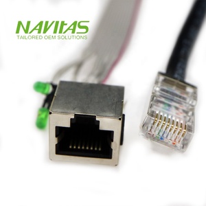 Connecteur modulaire Molex 0438600025 RJ45 8Pin Ethernet Connecteurs Câble Assemblage - Product Image 4