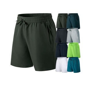 Pantalones Cortos Deportivos de Secado Rápido con Logotipo Frontal para Hombre, Diseño Nuevo, 100% Poliéster Canvas - Product Image 1