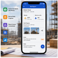 Desarrollo de Aplicaciones Móviles ERP para Gestión de Construcción, Versión Internet, Soporte Multi-idioma para Sistemas Operativos /Linux/MAC