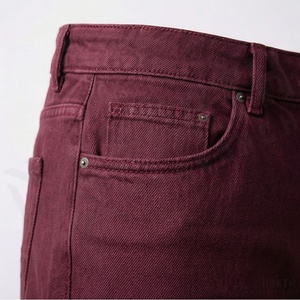 Manufacturer Custom Straight Leg Patchwork Distressed <b>Patch</b> Embroidery Logo Jorts <b>Men's</b> Denim Jeans Casual Streetwear Bottom - Product Image 5