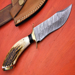 Couteau de chasse personnalisé en acier inoxydable, outil de survie en plein air, vente en gros, lame fixe, équipement tactique, équipement de camping, utilitaire - Product Image 2