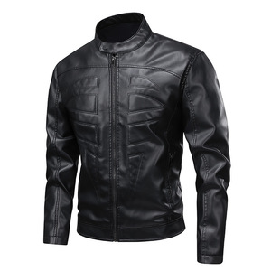 Spring Hip Hop Loose Stand Collar Washed Zipper Bomber <b>Jacket</b> for Men American Retro Dark-Style Baseball Coat - Product Image 5