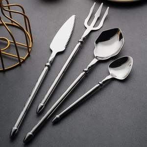 Classic Design Metal <b>Cutlery</b> <b>Set</b> For Traditional Dining Kitchen Home Restaurant Hotel Polished Flatware - Product Image 1