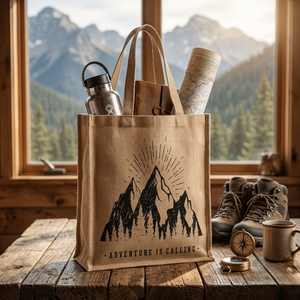 Sacs fourre-tout en jute écologiques et recyclables de haute qualité, fabriqués sur mesure en Inde, sacs de shopping bohèmes pour femmes avec chaînes - Product Image 6