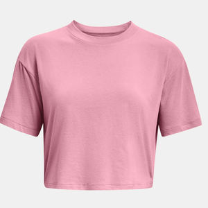เสื้อครอปท็อปผู้หญิงสีพื้น สไตล์ลำลองแนวสตรีทแวร์ ผ้าฝ้าย 100% ระบายอากาศได้ดี - Product Image 4