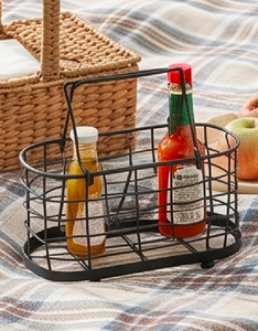 Porte-serviettes en fer noir élégant fait main avec un design solide, un essentiel pour la maison, idéal pour les mariages, les tables à manger et la salle de bain - Product Image 3