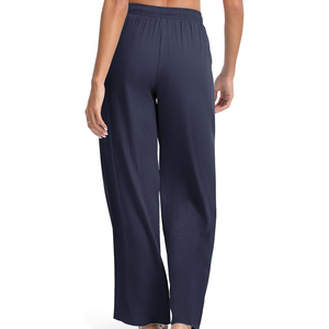 Pantalon pour femme respirant de couleur unie, tendance, vente chaude, streetwear, pantalon palazzo, confortable, meilleure qualité - Product Image 4