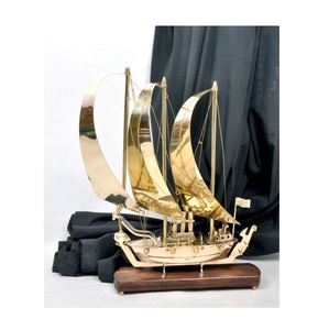 ของตกแต่งเรือทองเหลืองสไตล์ทะเล สำหรับนักสะสมของตกแต่งทางทะเล ตกแต่งบ้านสไตล์นักเดินเรือ และการตกแต่งภายในแนวชายฝั่ง - Product Image 1