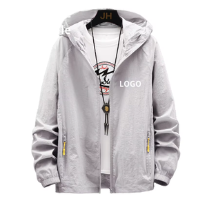 2025 Unisex Lightweight Hooded Stand Windbreaker <b>Jacket</b> Coated <b>Waterproof</b> Quick Dry Breathable Sun Protection Outdoor Running - Product Image 4