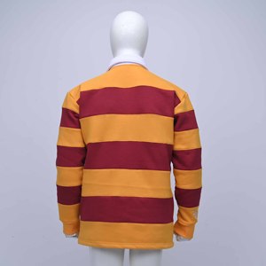 High Quality Custom Logo Manufacturers <b>Men</b>’s <b>Striped</b> Cotton Fleece with Chenille Embroidery Custom Logo Winter Wear Sweatshirt - Product Image 5
