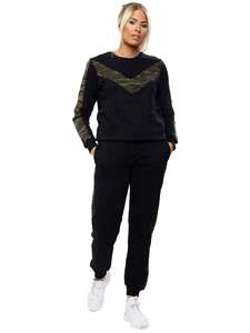 Casual Sport Gym Long Sleeve Ladies Tracksuits 2piece Suits 2 Two Piece Track Suit Pants Sets for Women Set - Product Image 3