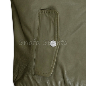 Chaqueta de Cuero para Hombre, Moderna y Suave, Chaqueta de Cuero Cómoda para Invierno, Ropa Exterior Elegante para Uso Diario - Product Image 3