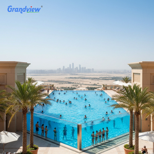 Piscine acrylique hors sol extérieure, panneaux acryliques les plus grands pour piscine - Product Image 5