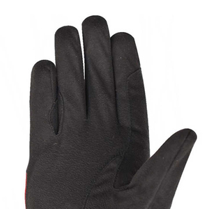 Gants d'équitation en cuir sur mesure anti-plis de qualité supérieure avec fermeture à boucle, doigts complets, vente chaude avec options OEM ODM - Product Image 5