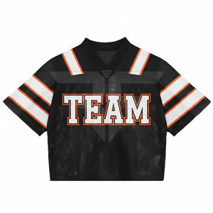 Maillot de football américain haut de gamme grande taille, anti-transpiration, séchage rapide, manches courtes, adulte, antibactérien, respirant, dernier style - Product Image 1