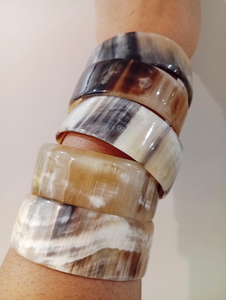 Natural Crafts Eco-Friendly Handmade Buffalo Horn Genuine Horn Cuff <b>Bracelet</b> From Perfect Enterprises - Product Image 2