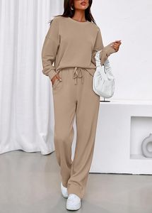 Conjunto de Sudadera con Capucha Oversize y Pantalones de Chándal de Forro Polar Premium para Mujer, Conjunto Deportivo de Sudadera con Capucha y Pantalones de Chándal para Mujer - Product Image 2