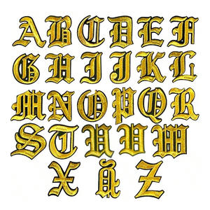 Écussons brodés personnalisés avec logo pour vêtements de mode, fabricant en gros - Product Image 6