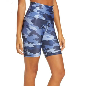 Shorts de course taille haute pour femme, style décontracté, en toile polyester/coton, imperméables, écologiques, séchage rapide, grandes tailles - Product Image 4