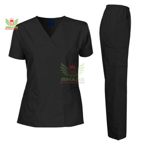 Conjunto de Uniformes Médicos Quirúrgicos para Mujer, Transpirables, Elásticos, Tipo Jogger, de Spandex, para Hospital, Venta Caliente - Product Image 1