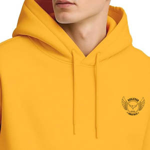 Sudadera con capucha extragrande de color sólido para hombre, estilo casual, holgada, de tela suave y transpirable para la colección de invierno. - Product Image 5