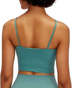 Top de sujetador personalizado para mujer, de tela suave y cómoda, para uso diario, con tirantes finos, fabricante y proveedor mayorista OEM ODM - Product Image 3