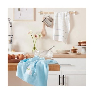 Serviettes de golf et de cuisine 2026 personnalisées, brodées, orange, en coton biologique 100% et lin imprimé, séchage rapide, certifiées GOTS, à prix abordable - Product Image 6