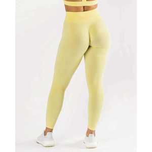 High Waisted Women's <b>Seamless</b> <b>Legging</b> Fitness Wear Workout Breathable Stylish Women <b>Legging</b> - Product Image 3