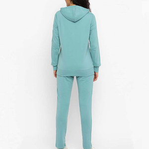 Wearpex Survêtement d'hiver unisexe de haute qualité, coupe régulière, en polyester/coton, imprimé, en molleton respirant et anti-transpiration - Product Image 2