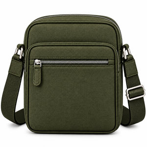 Bolso Bandolera de Lona Personalizado al por Mayor, Bolso Mensajero, Bolsa de Viaje, Bolso Bandolera de Tela Unisex Personalizado - Product Image 1