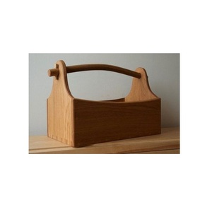 Wooden <b>Caddy</b> for Home Organization Coffee Station <b>Kitchen</b> Decor Bathroom Accessories and Countertop Storage - Product Image 3