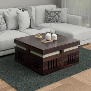 Mesa de Centro Rectangular Moderna para Sala de Estar, Mesa de Madera con Almacenamiento, Muebles Contemporáneos para el Hogar - Product Image 1