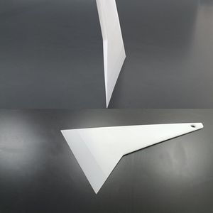 Kit di 4 Raschietti in Plastica con Manico Lungo per Applicazione Pellicole Oscuranti per Finestre - Product Image 1