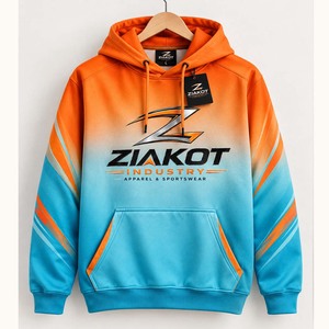 Wholesale Direct Ziakot Industry Custom Stitched <b>Navy</b> Red-White Sports Pullover <b>Sweatshirt</b> Hoodie - Product Image 4