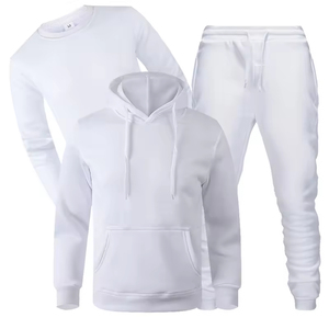 Men's Vintage <b>Oversized</b> Hoodie and <b>Joggers</b> Set Quick Dry Stylish Streetwear for Winter Breathable and Comfortable Wholesale - Product Image 1