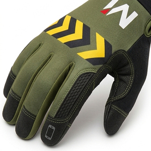Guantes de Trabajo Profesionales para Mecánicos Automotrices, Flexibles, Transpirables, Antideslizantes, con Pantalla Táctil, Palma de Poliéster - Product Image 4