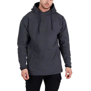 Sudadera con Capucha Extra Grande de Alta Calidad para Hombre, de Algodón y Felpa, para Gimnasio, Deportes y Uso Diario, 2026 - Product Image 1