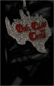 Cadena de Plata de Ley 925 con Mapa de Texas Personalizado, Bañada en Oro, con Moissanita VVS, Estilo Hip Hop, Lujosa, de Moda, Superventas, Gran Oferta - Product Image 4