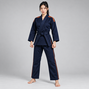 Uniforme de karaté pour femmes durable, production en usine et vente en gros, logo personnalisé avec un design haut de gamme, uniforme de karaté pour femmes - Product Image 4