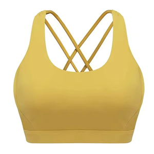 Soutien-gorge de sport imprimé par transfert thermique, grande taille, respirant, réversible, pour femme, idéal pour l'entraînement, nouvelle collection, vente chaude - Product Image 4