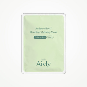 แผ่นมาส์กหน้าเกาหลี ผลิตภัณฑ์ความงามเกาหลี Eibeulri Amino Effect Heartleaf Soothing Mask ผลิตในเกาหลี - Product Image 3