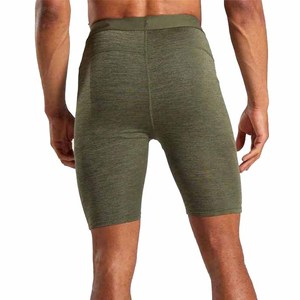 Shorts de fitness pour hommes avec logo personnalisé, respirants, faible MOQ, sur mesure, en spandex et polyester. - Product Image 6