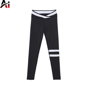 High Quality <b>Womens</b> Fitness <b>Yoga</b> Leggings Elastic Quick Dry Breathable Customized Size Sportswear <b>Pants</b> - Product Image 5