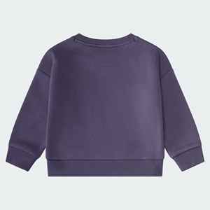 Conjunto deportivo para niños pequeños, color morado oscuro, OEM/ODM, personalizable, conjunto de sudadera y pantalones deportivos. - Product Image 4