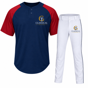 เสื้อเบสบอลลายทางคอวีแขนสั้นแบบคลาสสิก ระบายเหงื่อได้ดี สำหรับผู้ใหญ่ทุกเพศ ทุกฤดูกาล - Product Image 5