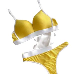 Unisex High Quality Customize Swimmer Bikini Set Bra and Underwear With Customize Logo Beach wear Bikini - Product Image 1