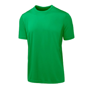 T-shirt de sport pour homme le plus vendu, 100 % coton, nouveau modèle ajusté, séchage rapide, col rond en microfibre, coupe personnalisée pour adultes - Product Image 1