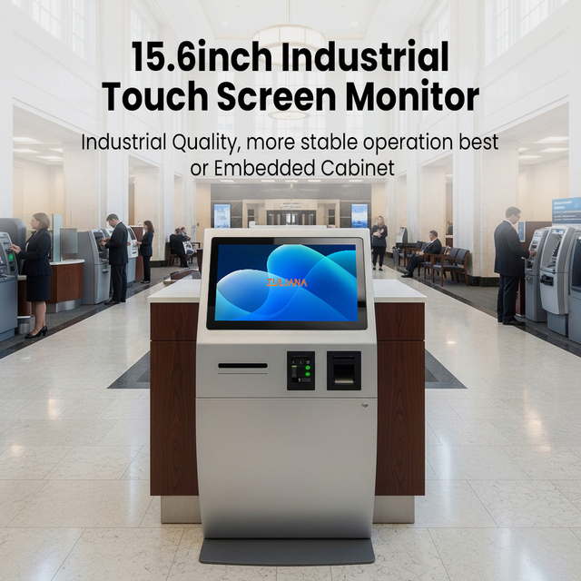 IP65 Industrial Grade Multi Touch Monitor with Advanced Capacitive Touch Technology