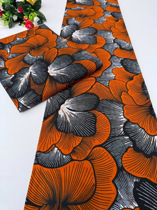 Tela con estampado de cera de poliéster de alta calidad para ropa de moda Producción de prendas Logotipo personalizado Marca por Senegal Hitjem Export - Product Image 6