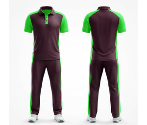 Custom <b>Cricket</b> Match Uniform Supplier Full Sublimation Printing | Men Women Youth <b>Cricket</b> Wears Polo Shirt and Trouser Full Team - Product Image 3
